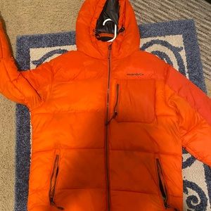 Men’s | Puffer Jacket | Size: M | Color: Orange